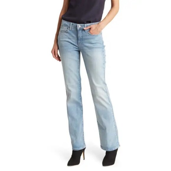 💕NYDJ💕 Barbara Bootcut Jeans ~ Solstice Wash 12 NWT - Picture 1 of 12